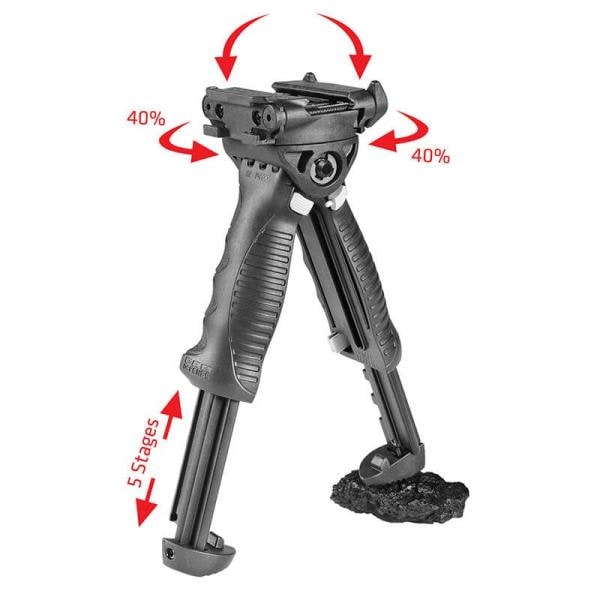 ��ʪ�ѡ��� FAB Defense T-POD G2 Rotating Tactical Foregrip & Bipod ����å� �Х��ݥå� �ե��֥ǥ��ե���