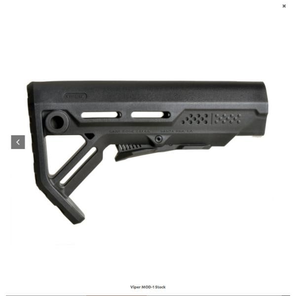 ��Strike Industries��VIPER MOD-01 MOD-01 BUTT STOCK - Black/Black