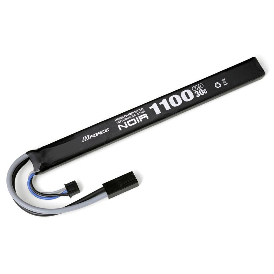 GFORCE Noir LiPo 7.4V 1100mAh GFG908