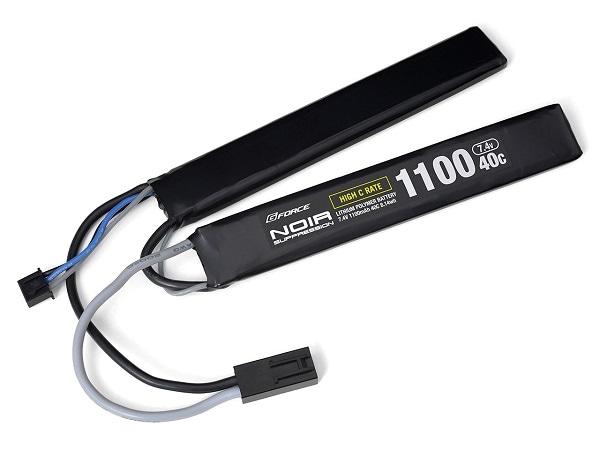 GFORCE Noir LiPo 7.4V 1100mAh GFG932