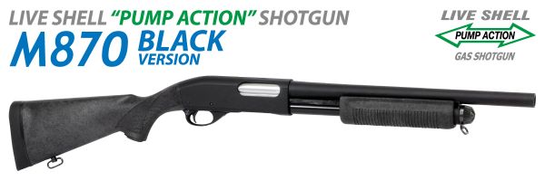 マルゼン M870 BV ライブシェル・ポンプアクション・ガス