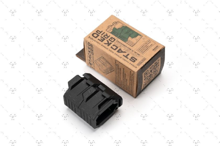 Strike Industries Stacked Angled Grip Extension BK 2������ MADBULL
