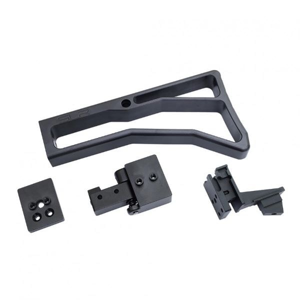 SLR Airsoftworks AK Billet Stock Assemble with Folding and Fixed Stock Adaptors ޥ륤 AKM б