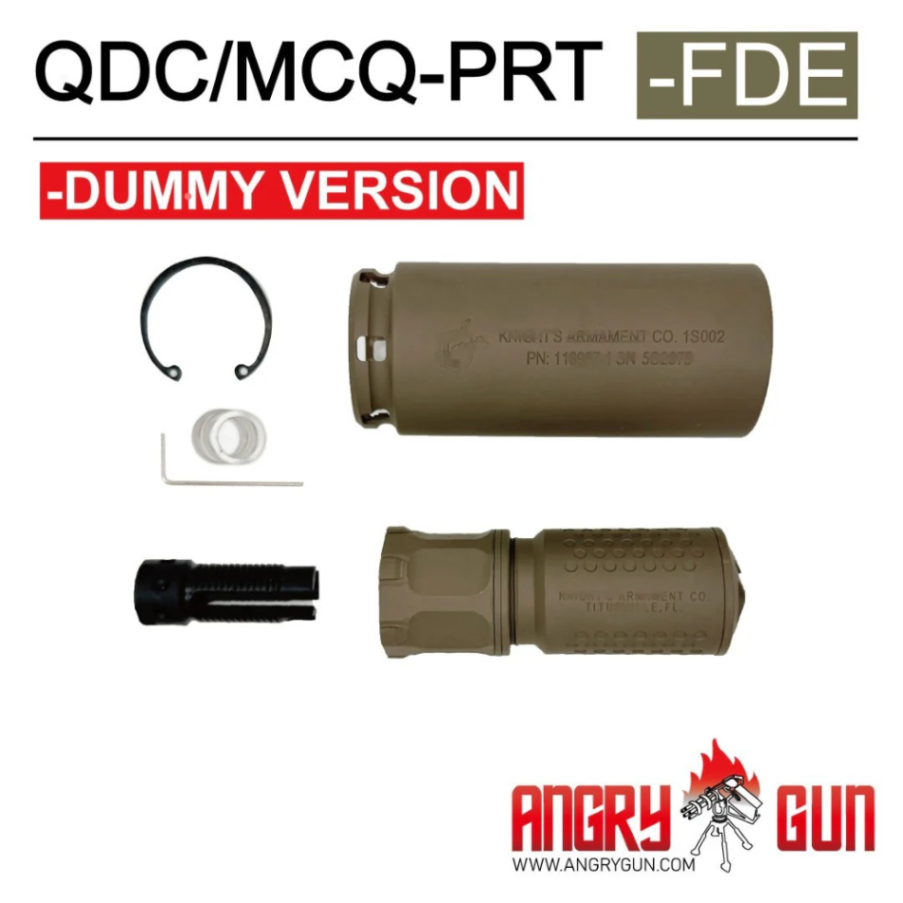 ANGRY GUN KAC 5.56mm QDC MCQ-PRT  QD ץå FDE 14mmեͥ
