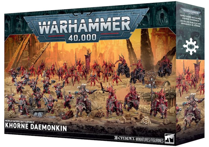 �������ϥ�ޡ� 40,000 ���ɥ������� �Хȥ�ե���������������ΰ��ⷲ�� ���ܸ��� /World Eaters Battleforce: Khorne Daemonkin (JP) 60-07
