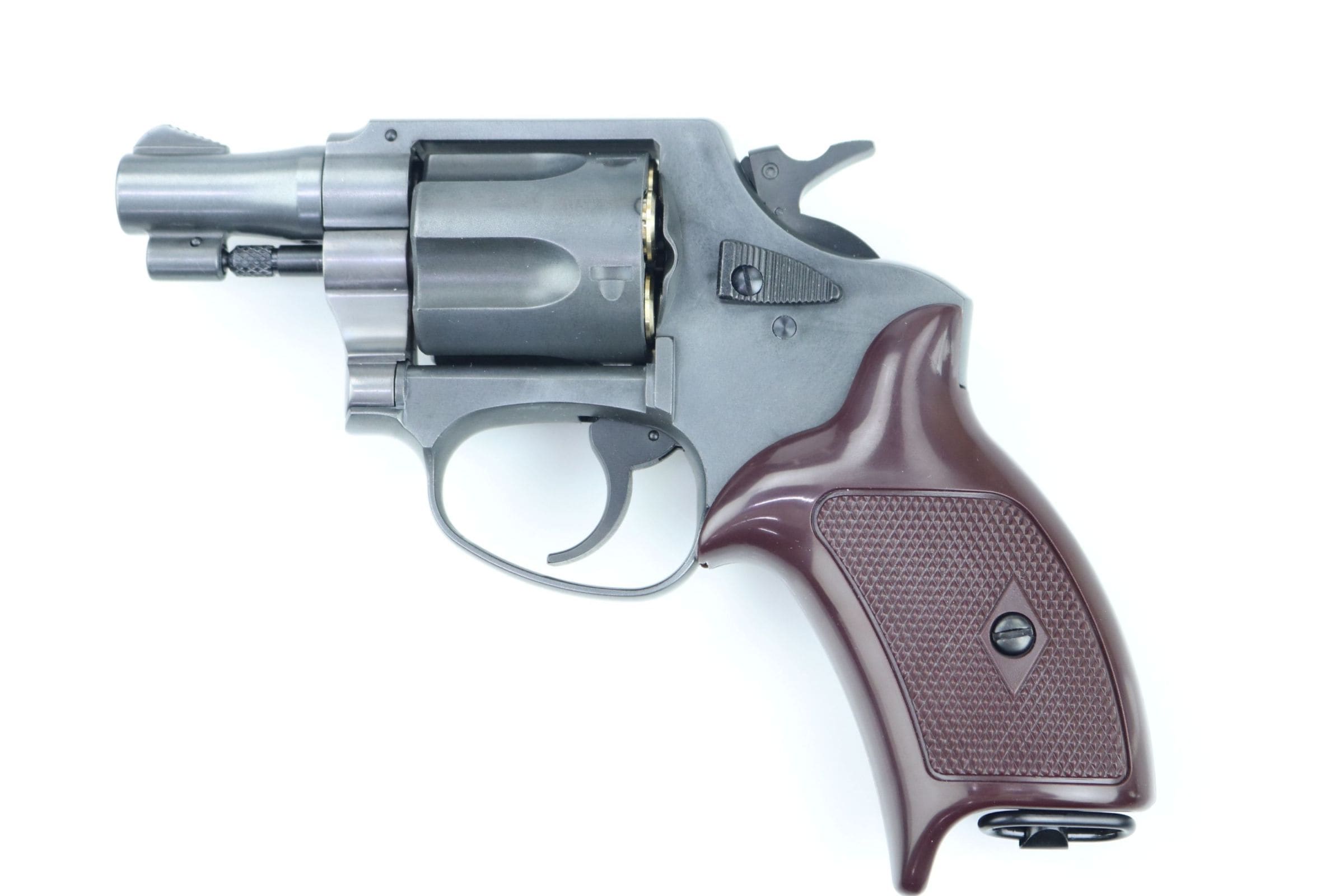 マルシン ポリスリボルバー 51ミリ銃身 エクセレントHW プラグリップ