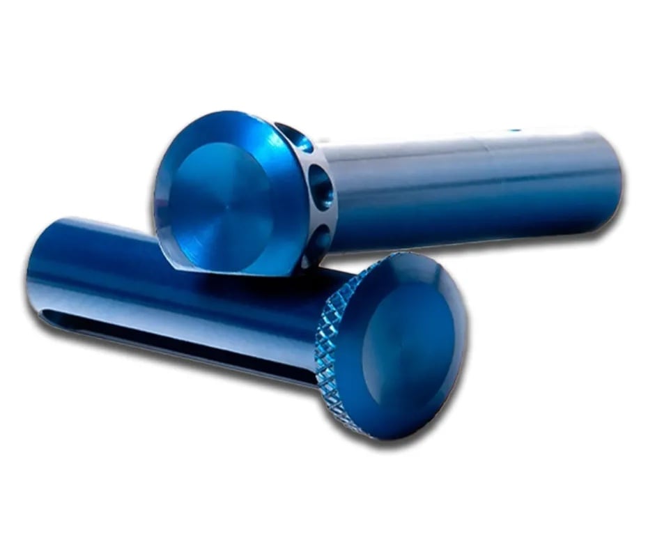 BATTLE ARMS ALUMINUM ENHANCED PIN SET - AR15 BLUE