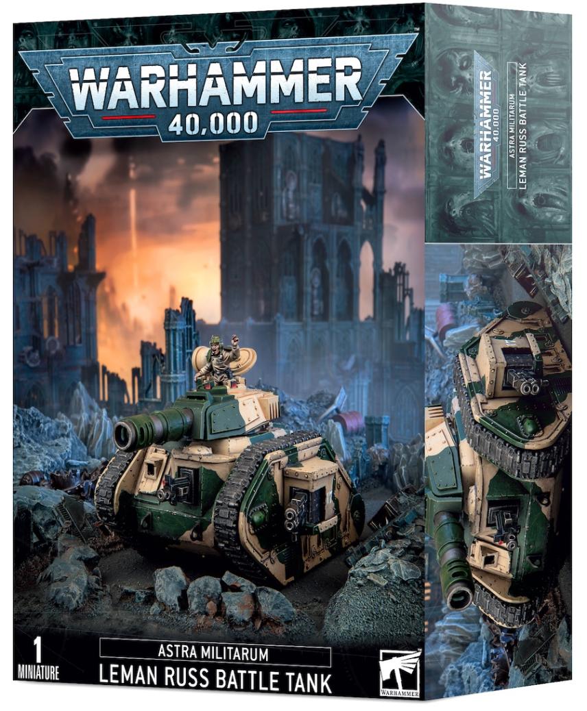 【新品】ウォーハンマー 40k アストラ・ミリタルム：レマン・ラス・バトルタンク ウォーハンマー 40,000 アストラ・ミリタルム レマン・ラス・バトル