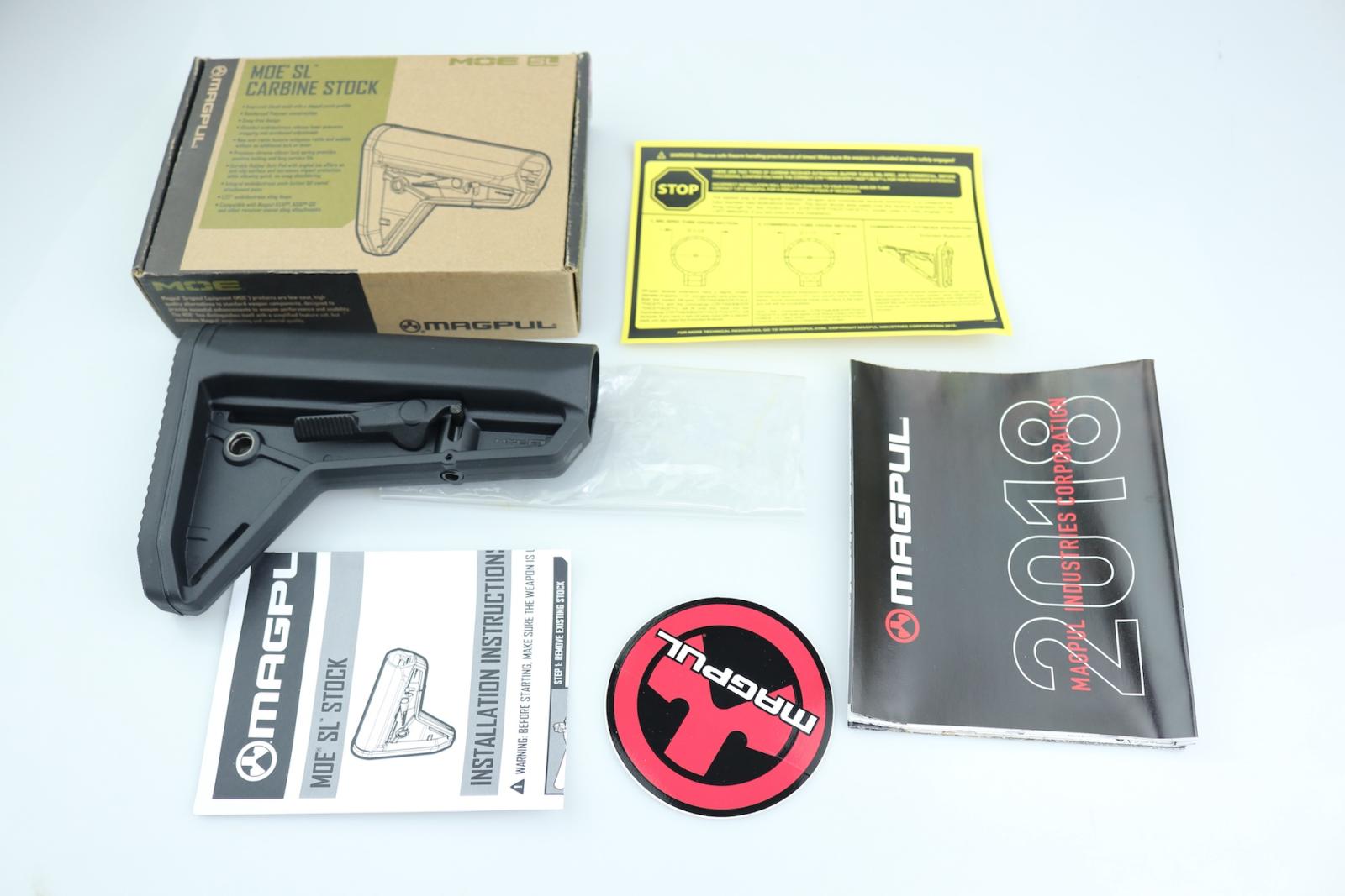 ��MAGPUL�� �ޥ��ץ� MOE SL Carbine Stock Mil-Spec �켰�ѥå����� �֥�å� MAG347