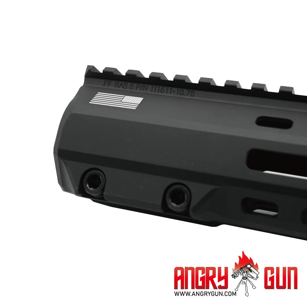 ANGRY GUN KAC LICENSED FFRAS5������ �ϥ�ɥ����� 10.75" M-LOK RAIL ����ޥ륤 KSC VFC M4/M16���꡼���б�