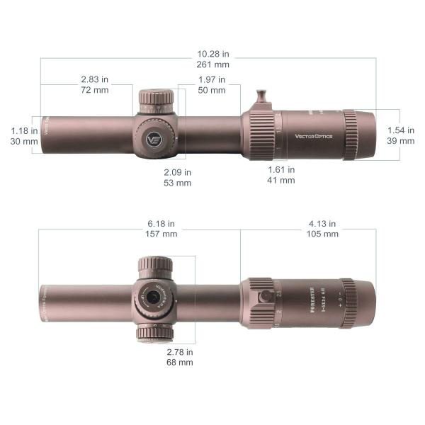 ��Vector Optics�� Forester 1-5x24SFP GenII FDE �٥��������ץƥ����� �ե��쥹���� �ե�åȥ����������� �ޥ���ȥ���դ� ���硼�ȥ������� SCOC-32