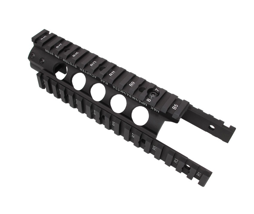 WII TECH MP5 CNC 6061 Aluminium RAS ����ޥ륤 MP5 �����奷�꡼�� �졼�륢���ץ���