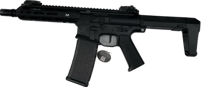 Double Eagle Honey Badger Q SBR メタルハンドガード 電動ガン