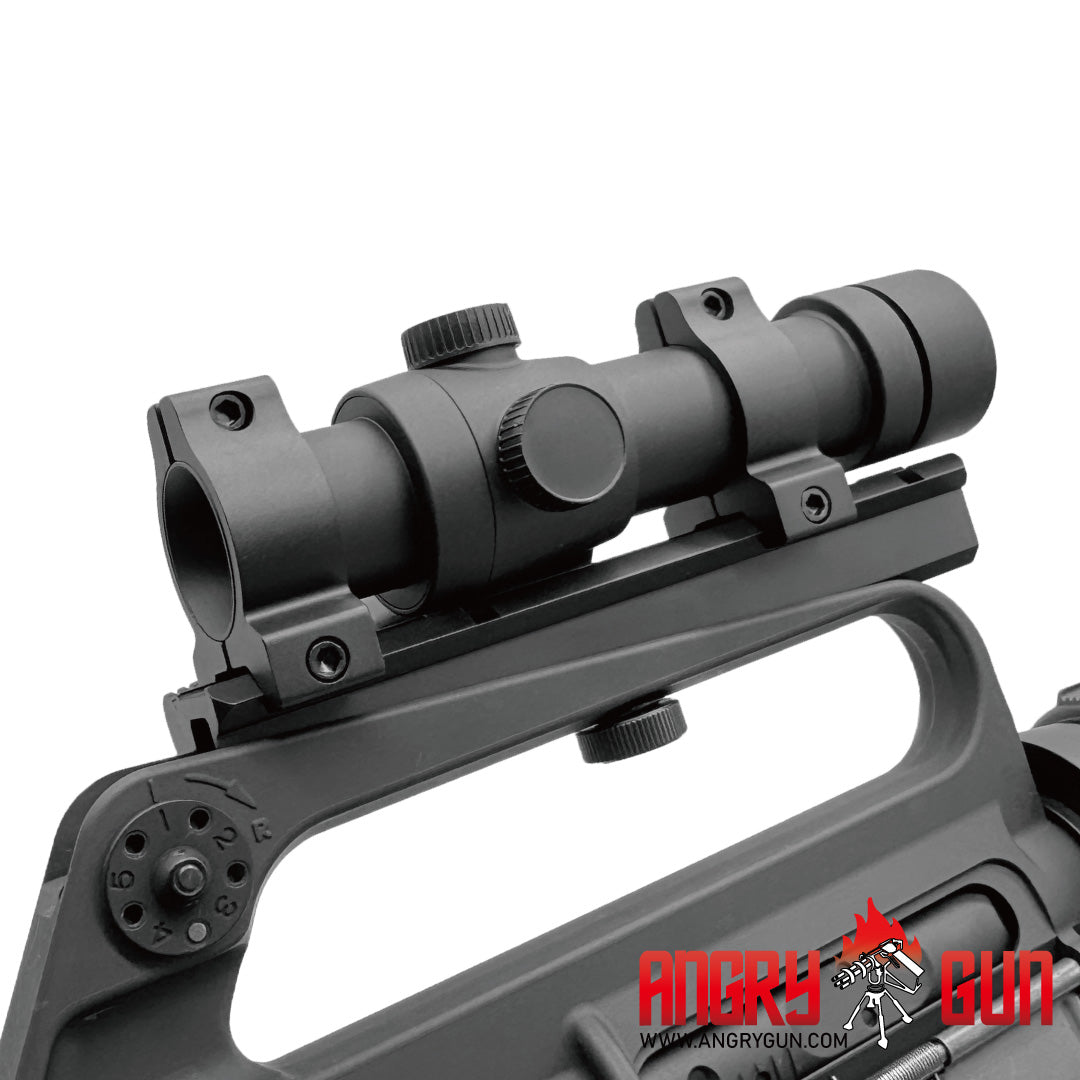 AngryGun Aimpoint2000������ AG2000 ��åɥɥå� ��ե�å��������� 20m�졼�� ̵��� ��ץꥫ�ɥåȥ����� �֥�å�