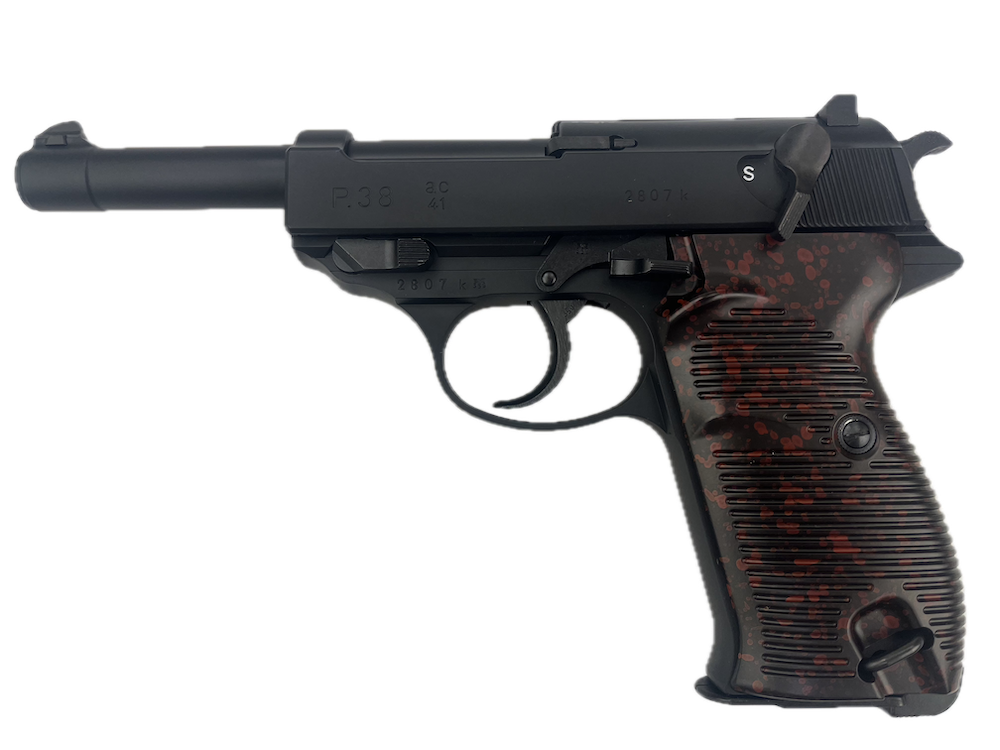 マルゼン ワルサー P38 ガスブローバック ブラック | MARUZEN