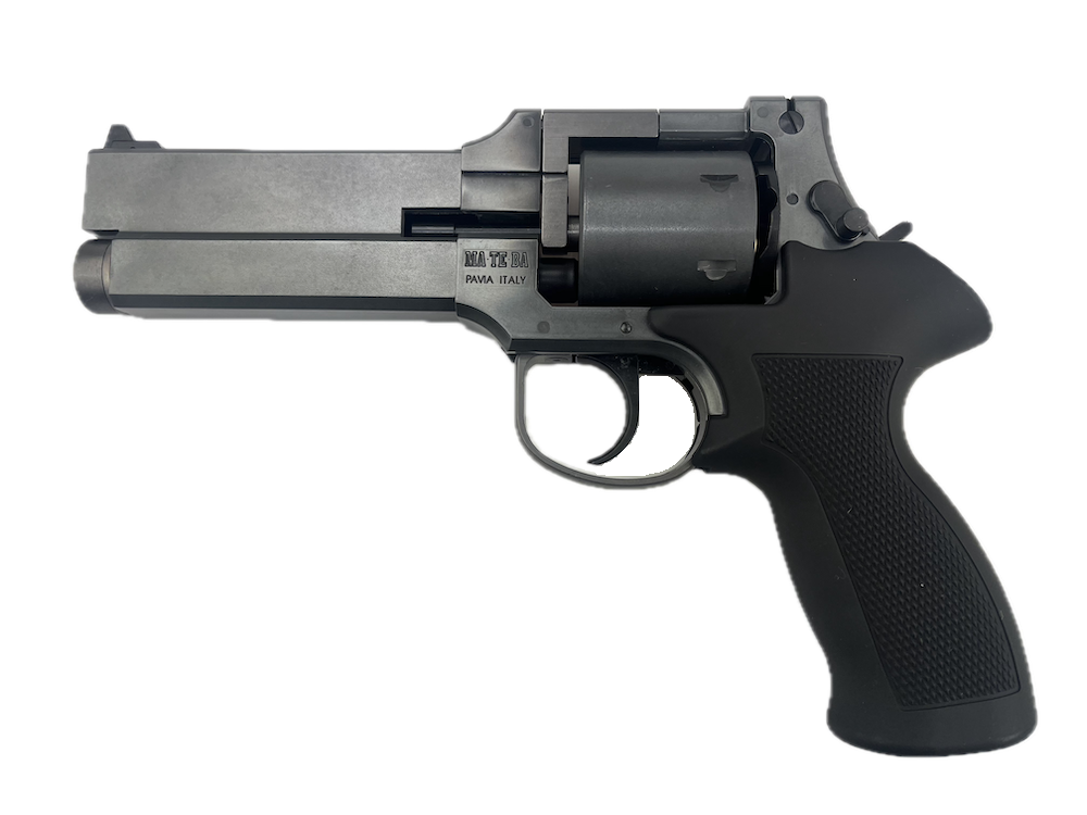 Marushin MATEBA 5インチ ガスガン マルシン MATEBA 5インチ エクセレントヘビーウェイト ブラックラバー