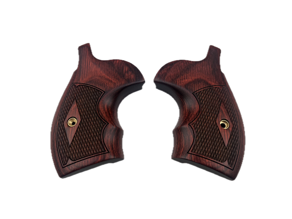 Altamont ���륿���� S&W �ѥե����ޥ󥹥��󥿡� K/L Frame Round Boot Dia-Checkered �����ѡ�������