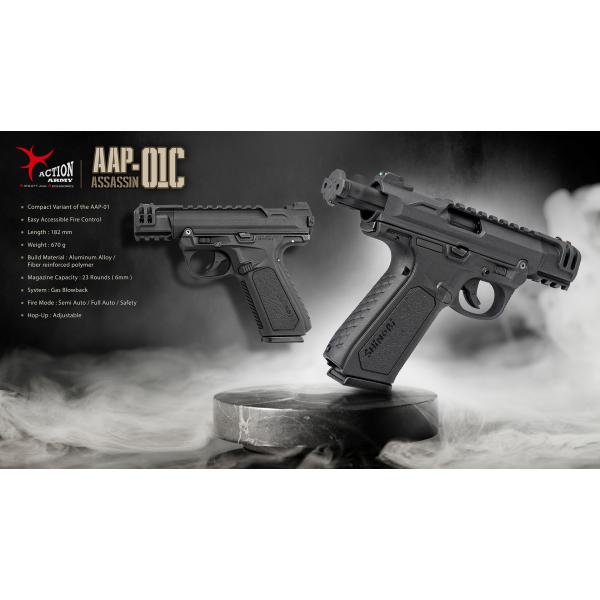 エアガン ACTION ARMY AAP-01C ガスガン ActionArmy】AAP-01C ASSASSIN【ガスブローバック】ハンドガン