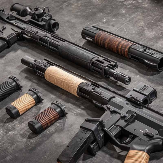 HERA ARMS AR-15 M4 IRS-Leather 12����� (M-LOK) �ϥ�ɥ����� �֥�å� 11.05.40