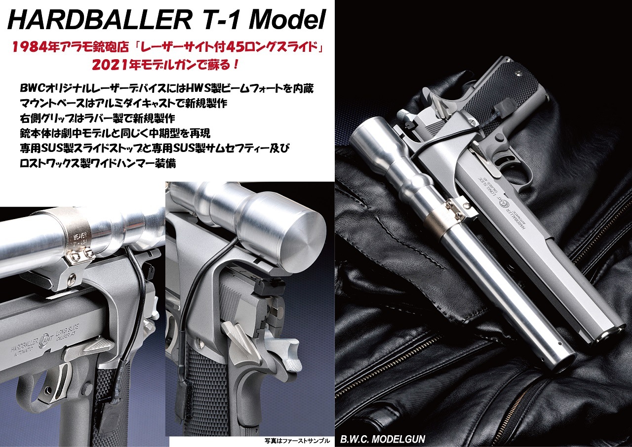 B.W.C Hardballer T1 Model ȯ�м���ǥ륬�� 2026��ǥ�