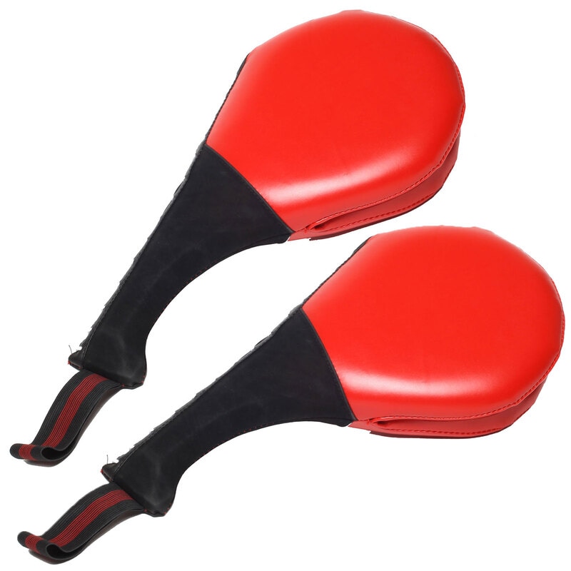 ハンドミットダブル キックミット テコンドー 空手 ムエタイ ハイキック 2個セット