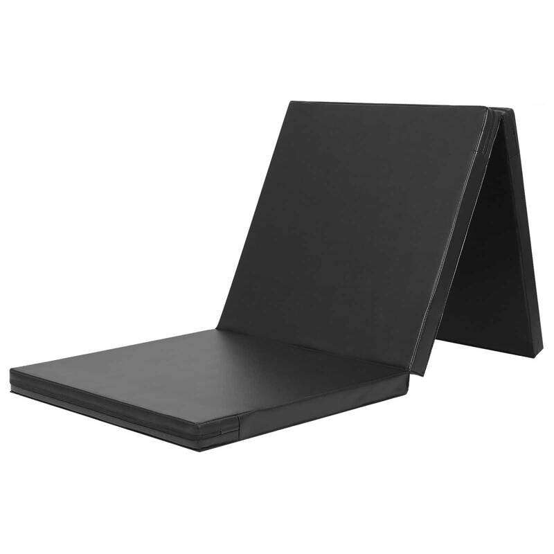 体操 マット 折りたたみ ストレッチマット エクササイズ トレーニング 鉄棒 跳び箱 リングフィット 運動 子供 プレイマット ヨガマット スポーツマット 防音 家庭用 180×60×5cm (3段折りたたみタイプ)