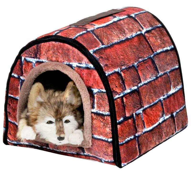 【訳あり】 ドーム型 ペットハウス 室内 犬小屋 ベッド 犬 猫 ドームハウス Sサイズ