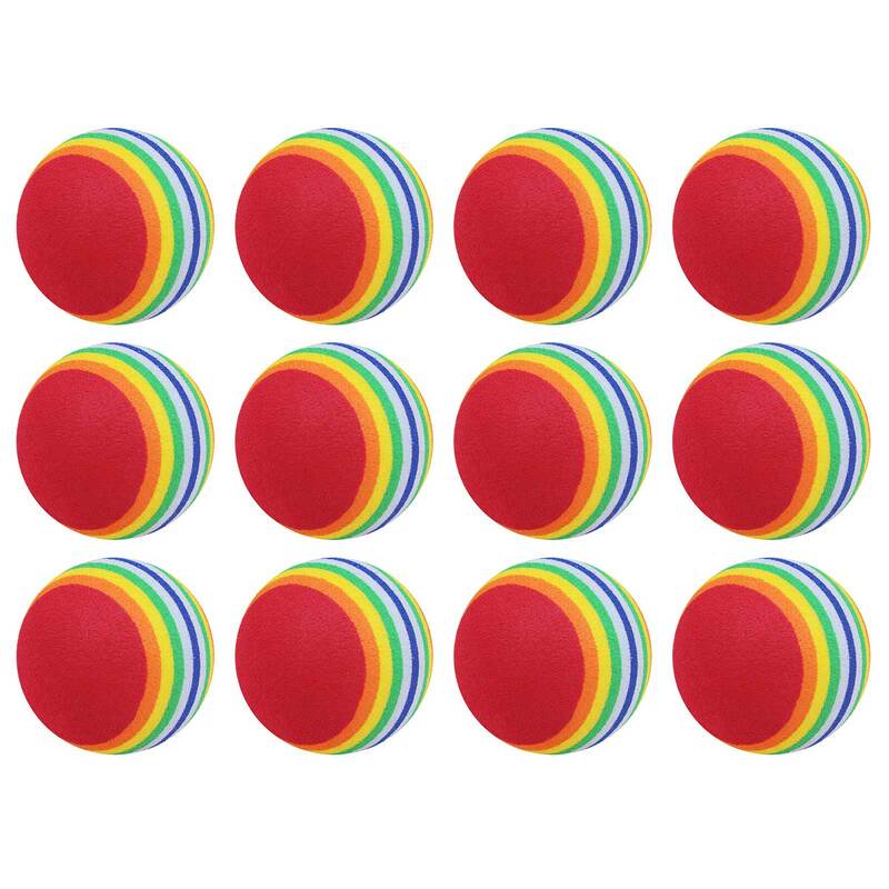 EVA ゴルフ ボール 練習用 直径42mm 12個セット