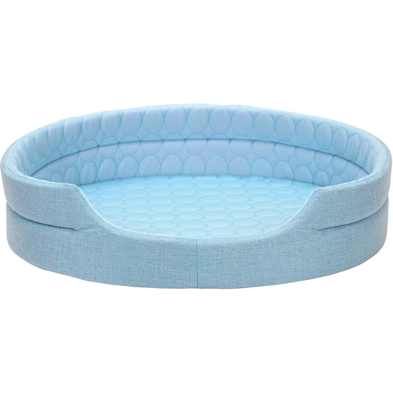 ペットベッド ひんやり 犬 猫 ベッド ペット マット 夏 犬用 カドラー ネコ 冷感 オシャレ ねこ エリッセ XLサイズ