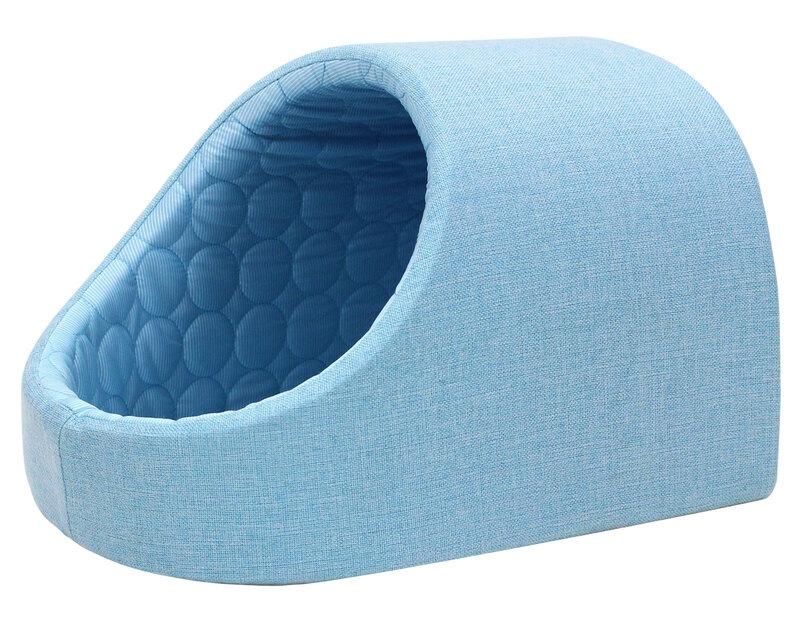 PetStyle ドーム型 ペットベッド 犬 猫 ベッド ひんやり 冷感 ドームベッド ペット 夏用 ハウス 犬用 ネコ おしゃれ かわいい Mサイズ