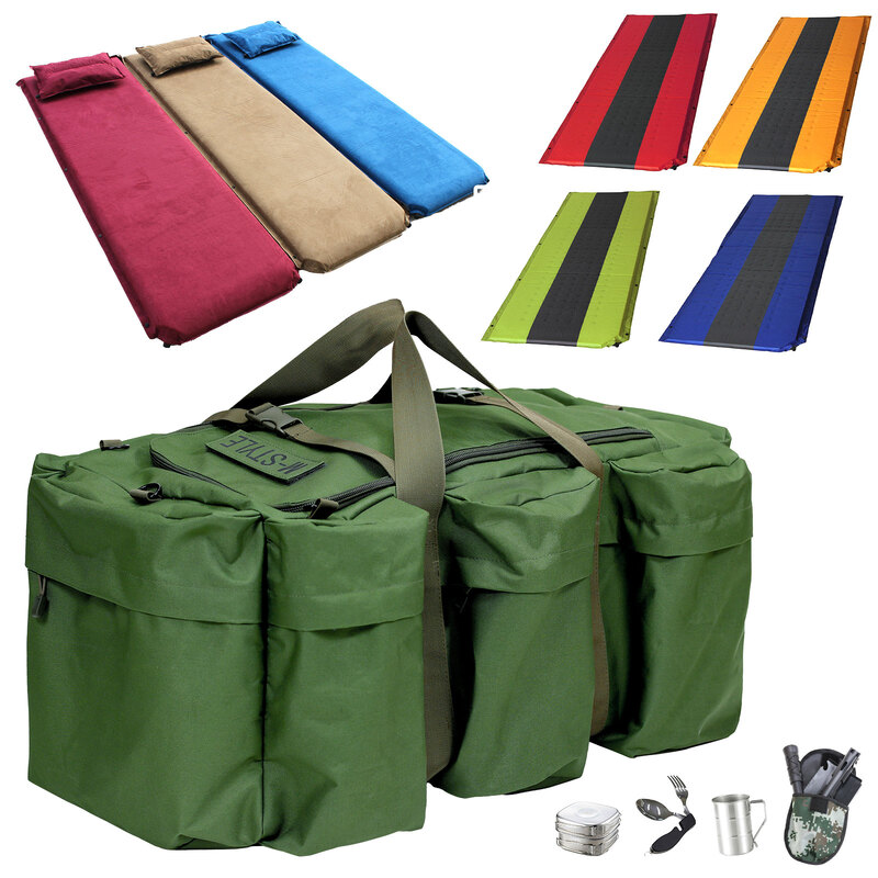 【 2024年 福袋 】お楽しみ袋 ギフト プレゼント アウトドア キャンプマット レジャーマット 寝袋 自動膨張 キャンプ テント タープ セット 数量限定