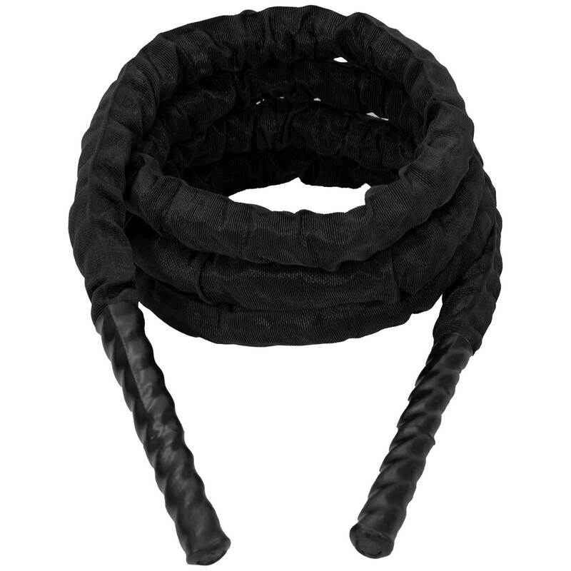 ジムロープ なわとび 極太 縄跳び バトルロープ トレーニング ロープ 筋トレ 体幹 重い 太いロープ 室内 ジム プログレード カバー付き 直径25mm 3M 2.8M