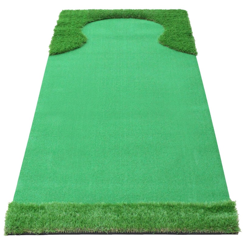 パターマット 3m ゴルフ パター 練習 マット ゴルフマット パッティング パター練習 大型 厚手 ラフ 室内 屋外 アプローチ 練習用 人工芝 SBR 本格派 300×100cm 特大 Ωシリーズ 単品