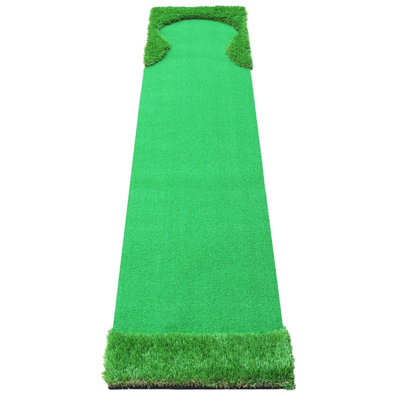 パターマット 3m ゴルフ パター 練習 マット ゴルフマット パッティング パター練習 大型 厚手 室内 屋外 アプローチ 練習用 人工芝 SBR 本格派 300×50cm Ωシリーズ 単品