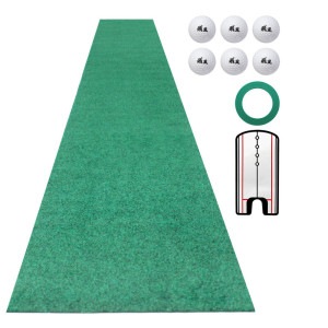 パターマット 3m ゴルフ パター 練習 マット 室内 静音 ゴルフマット ベント 芝 パッティング パター練習 パット練習 絨毯 カーペット 300×30cm Jシリーズ パッティングミラー パター