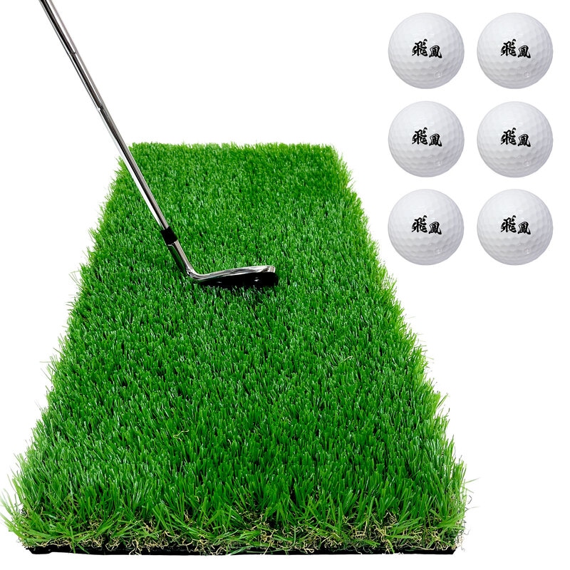 ゴルフマット 45mm ラフ芝 ゴルフ 練習 マット 素振り スイング