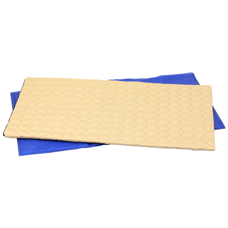 犬 ベッド 夏 冷却 ジェルマット カバー セット ペットベッド ひんやり マット 猫 接触冷感 暑さ対策 敷物 2WAY 洗えるマット XLサイズ