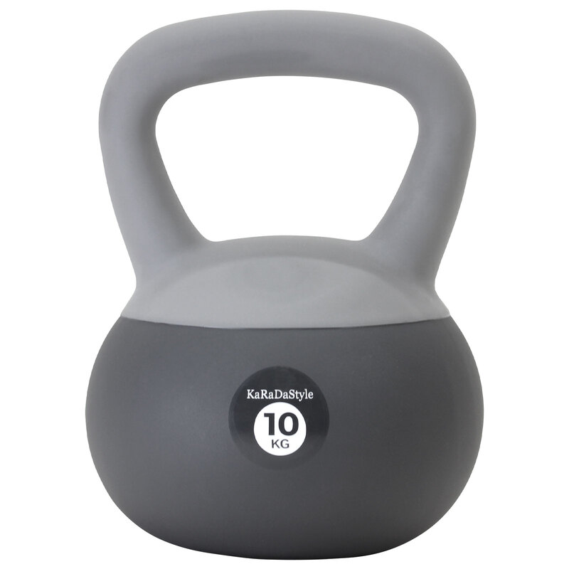 ケトルベル ソフトタイプ 10kg ワイドハンドル 握りやすいグリップ トレーニング ソフトケトルベル 器具 ウエイト 体幹 持久力 筋肉 筋トレ バランス エクササイズ 自宅 ジム ソフト やわらか素材 防傷 PVC
