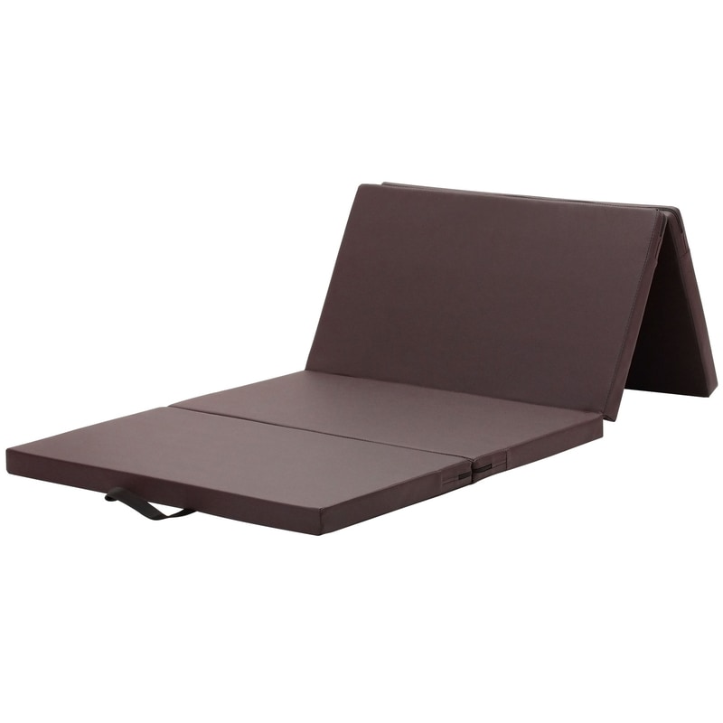 体操 マット 折りたたみ ストレッチマット エクササイズ トレーニング 鉄棒 跳び箱 リングフィット 運動 子供 プレイマット ヨガマット スポーツマット 防音 家庭用 180×80×5cm (4段折りたたみタイプ)