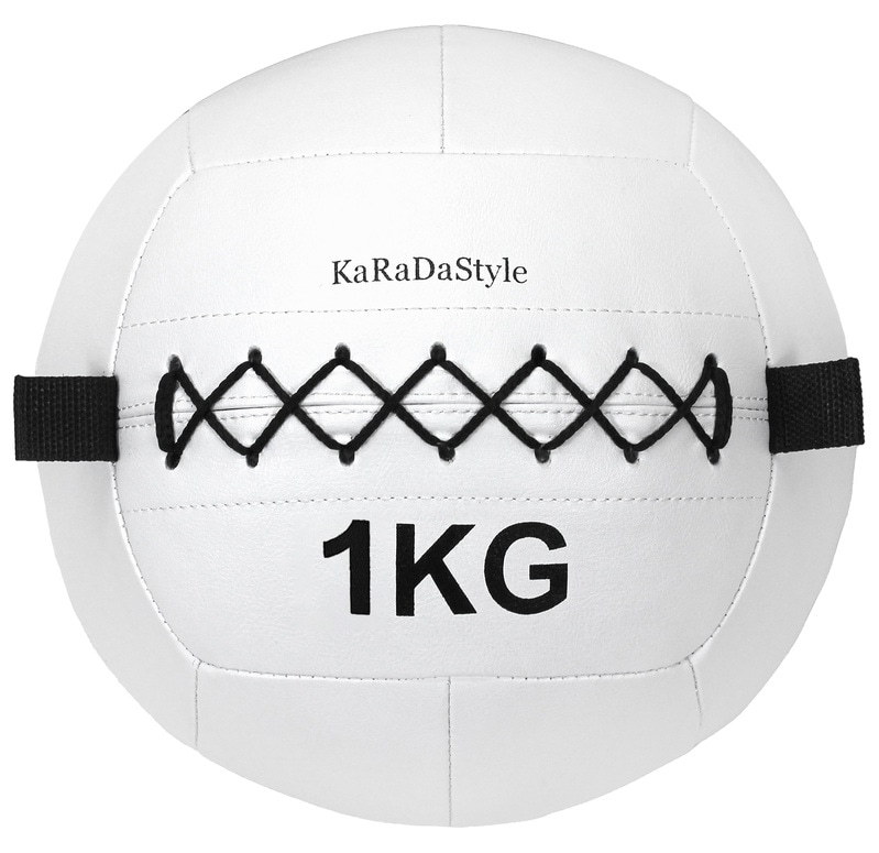 メディシンボール 1kg ソフト ウォールボール 体幹 トレーニング エクササイズ 有酸素運動 重り ウェイト 筋トレ ボール 陸上 球技 フィットネス 筋トレ器具 ジム KaRaDaStyle