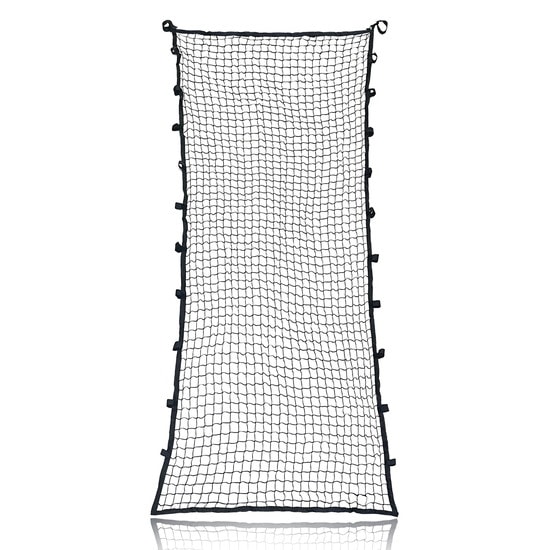 防球バリアネット対応 コネクトネット 防球ネット バックネット 大型 自立 野球 バスケ ソフトボール サッカー テニス 練習用 駐車場 公園 簡単設置 無限拡張 屋外 室内兼用 庭 (大サイズ/ブラック)