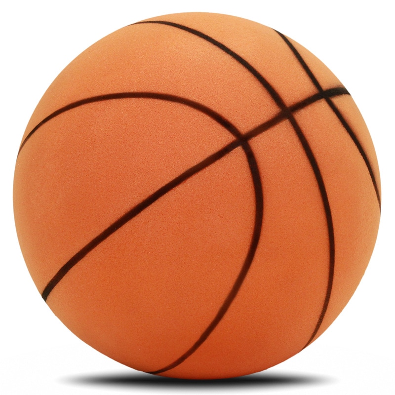 静音 バスケットボール 3号 練習用 バスケ ボール 室内 音が響かない 幼児 小学生 ミニバス 子供用ボール ポリウレタン素材 ドリブル ハンドリング 練習 室内 直径18cm