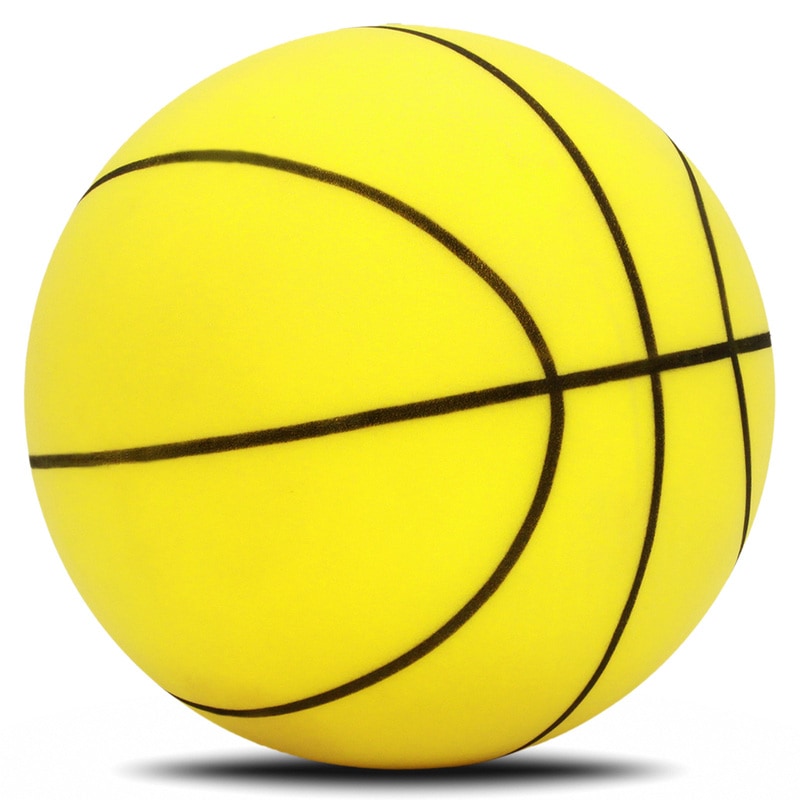 静音 バスケットボール 7号 練習用 バスケ ボール 室内 音が響かない 幼児 小学生 ミニバス 子供用ボール ポリウレタン素材 ドリブル ハンドリング 練習 室内 直径24cm