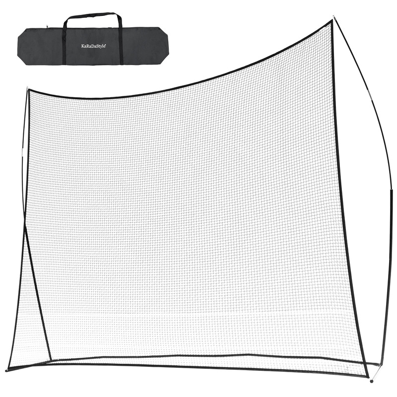 野球 テニス 練習用 大型 防球 ネット バックネット 折りたたみ可能 収納袋付 防球ネット バックネット 大型 3.7×2.7M 防球バリアネット 自立