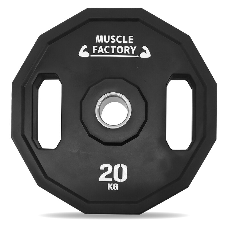 オリンピックバーベルプレート 20kg 1枚 50mm対応 ラバーコーティング