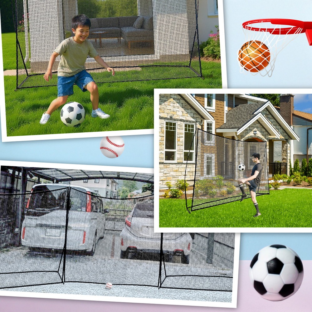 バックネット 防球ネット 大型 2.1×3M 野球 バスケ ソフトボール