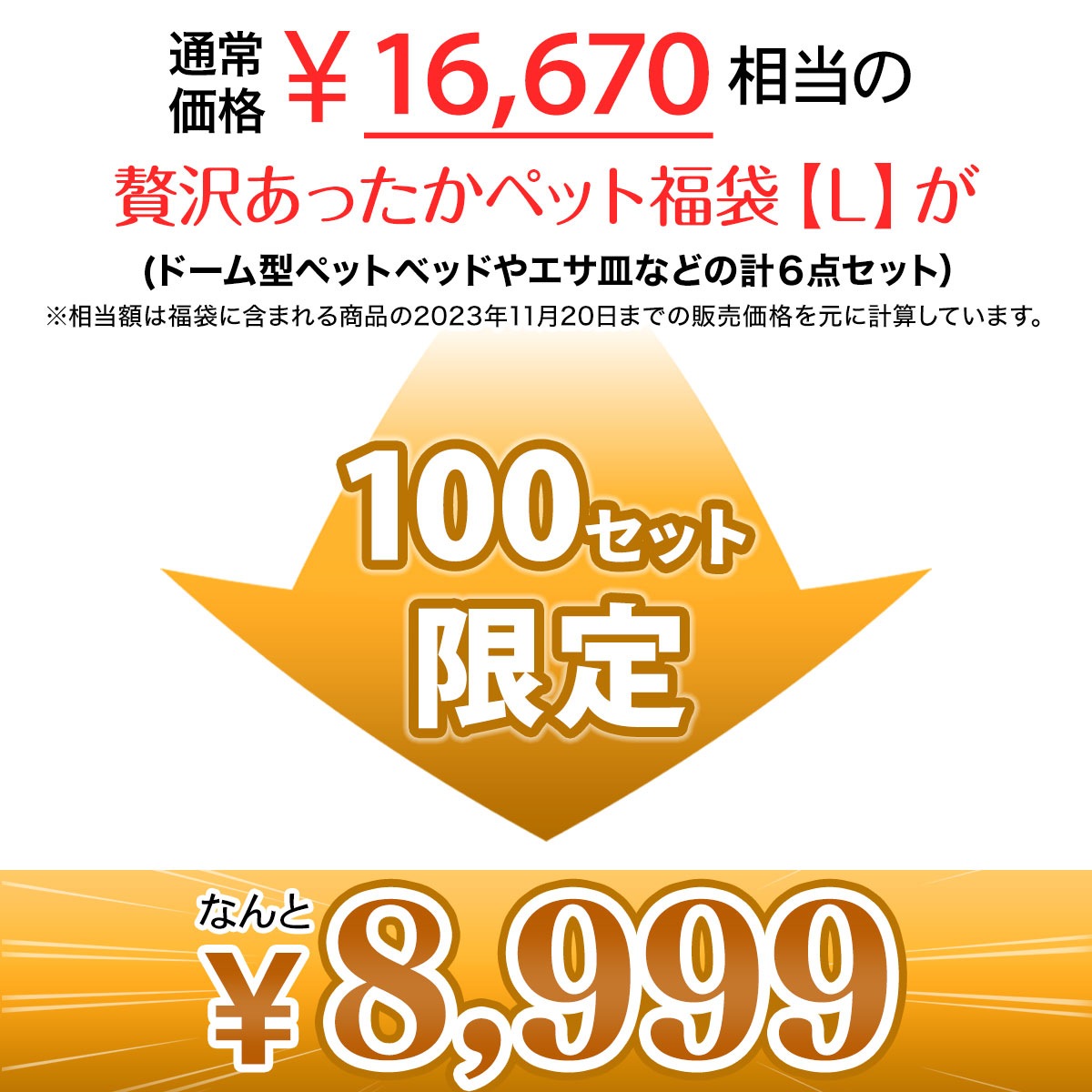 【 2024年 猫 福袋 】 ドーム型 ペットベッド ギフト プレゼント ペット 暖かい お楽しみ袋 おしゃれ 冬 ペットベッド ふわふわ ボア フランネル えさ皿 マット 肉球型 エサ蓋 送料無料 Lサイズ 数量限定 6点セット
