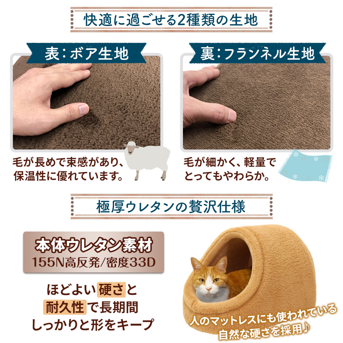 【 2024年 猫 福袋 】 ドーム型 ペットベッド ギフト プレゼント ペット 暖かい お楽しみ袋 おしゃれ 冬 ペットベッド ふわふわ ボア フランネル えさ皿 マット 肉球型 エサ蓋 送料無料 Lサイズ 数量限定 6点セット