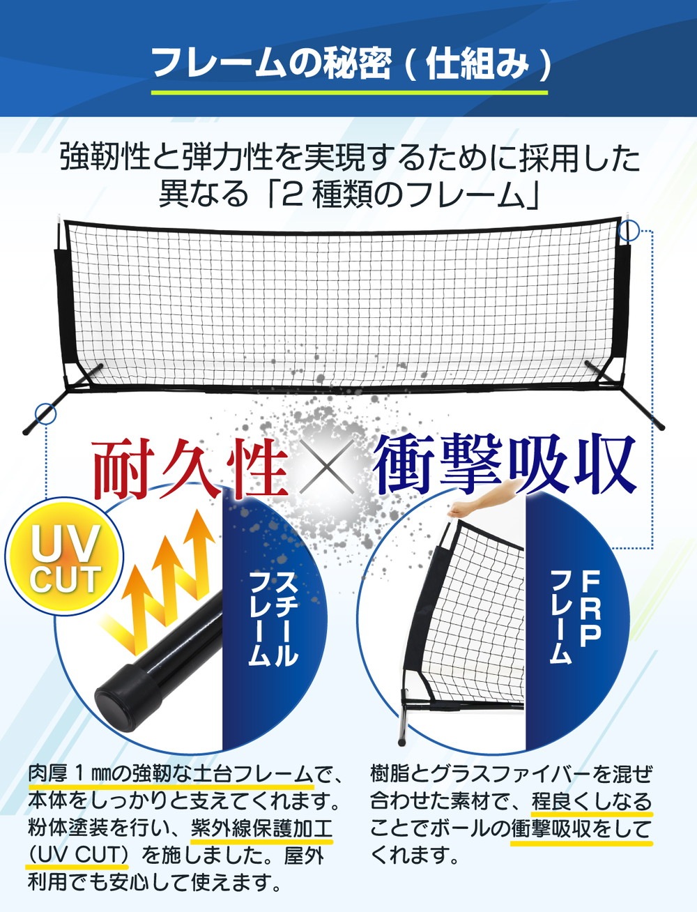 テニス ネット 3×1M 練習用 自宅 庭 公園 持ち運び 簡単設置 折りたたみ テニス ネット スポーツネット サッカー バドミントン