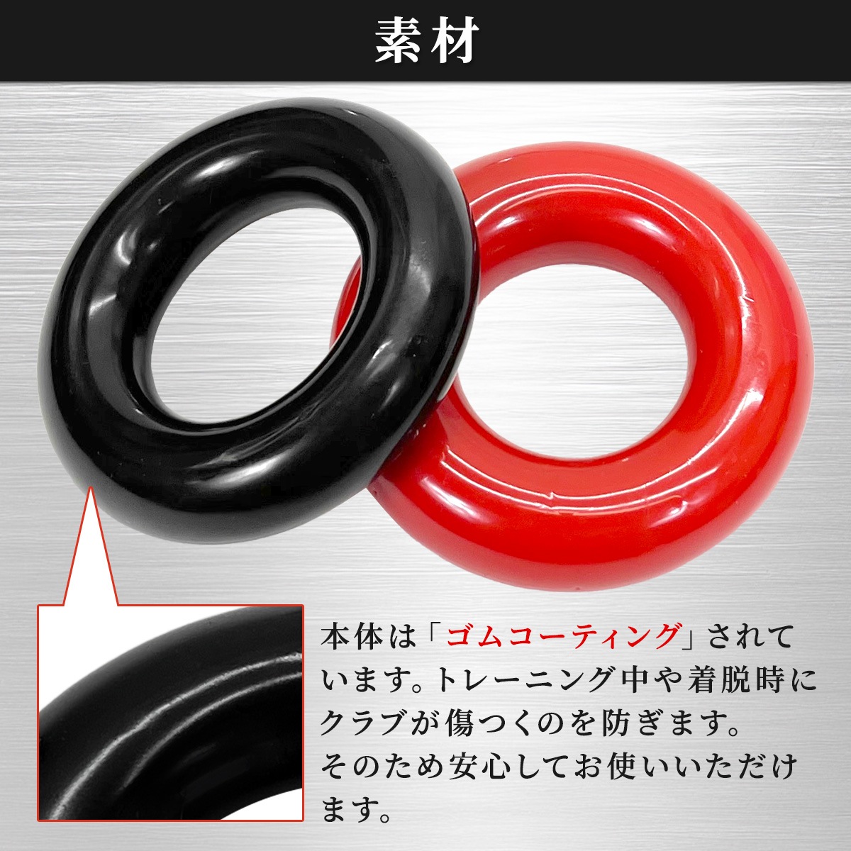ゴルフ練習器具 スイングトレーナー ウエイトアップ セット 重り 140g ウエイトリング ゴルフ トレーニング器具 スイング練習 室内 屋外 素振り 矯正 飛距離 グリップ 100cmサイズ
